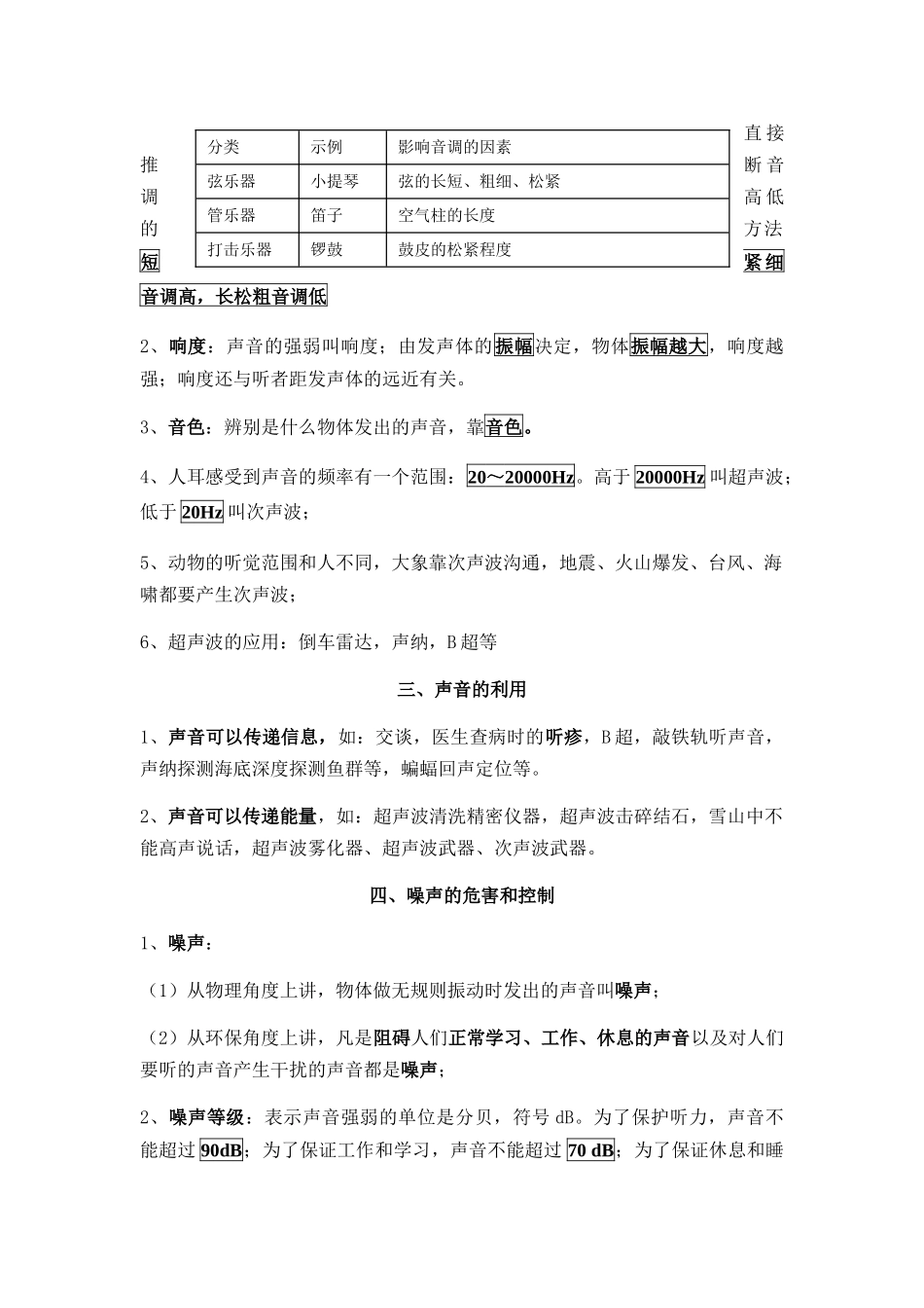 第2章-声现象笔记_第2页