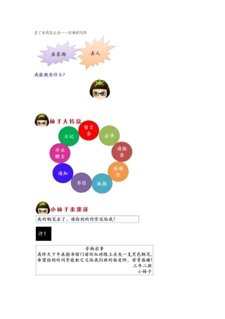 第2讲丢了东西怎么办——启事的写作