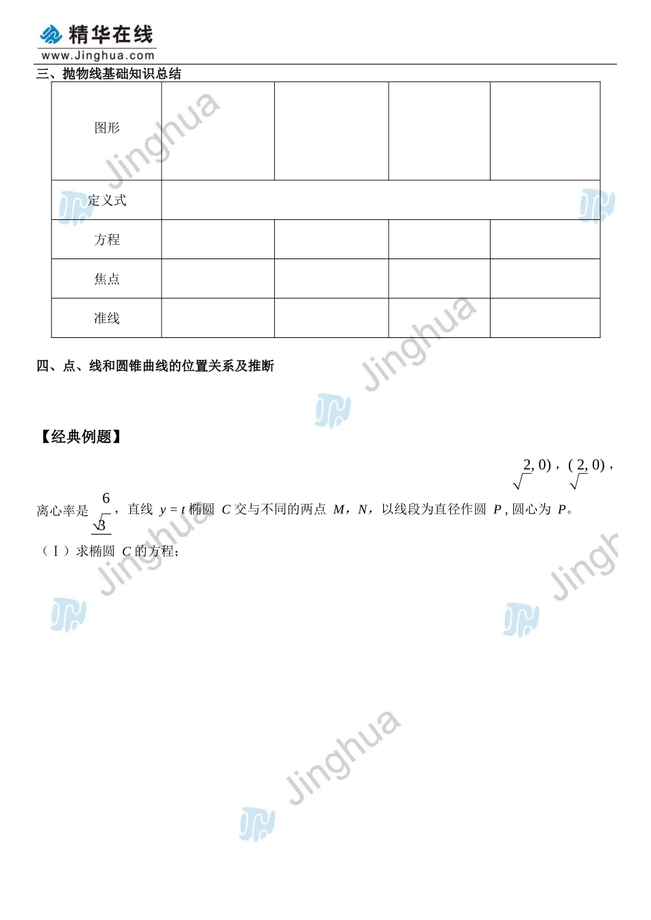 第8讲-解析几何--抛物线_第3页