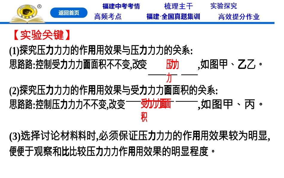 第八章-压强主要实验复习_第3页