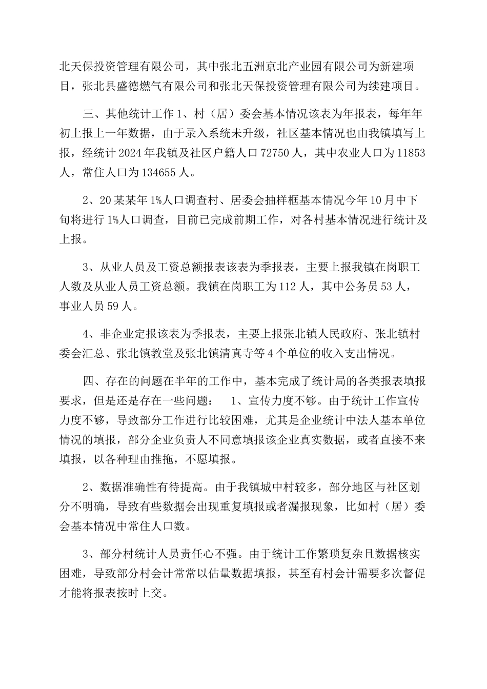统计站工作总结范文_第2页