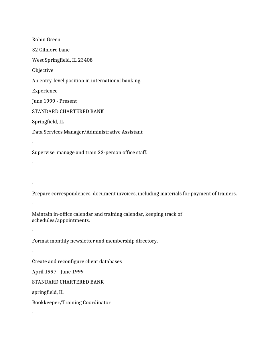 美国七种地道英文简历模版_第1页