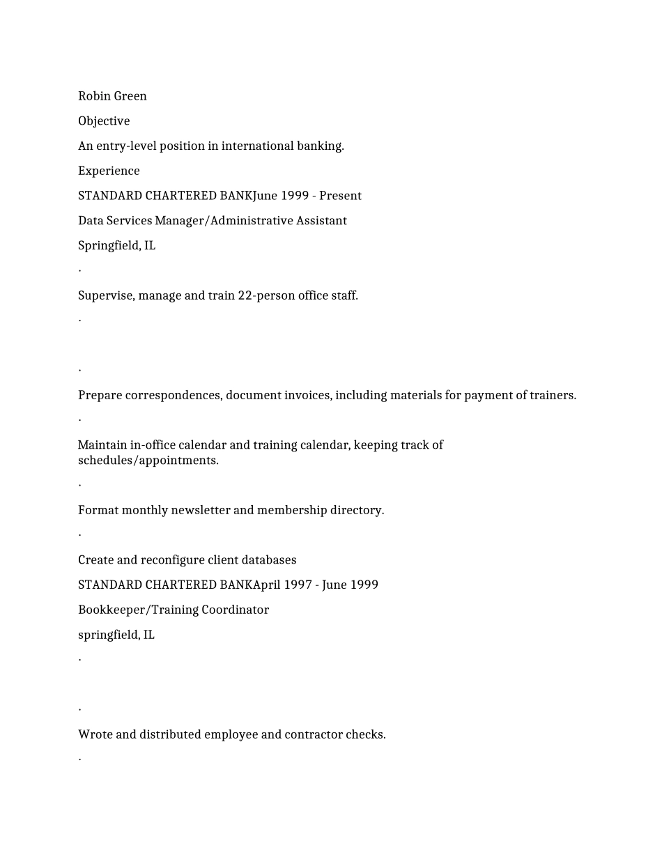 美国七种地道英文简历模版篇2_第1页
