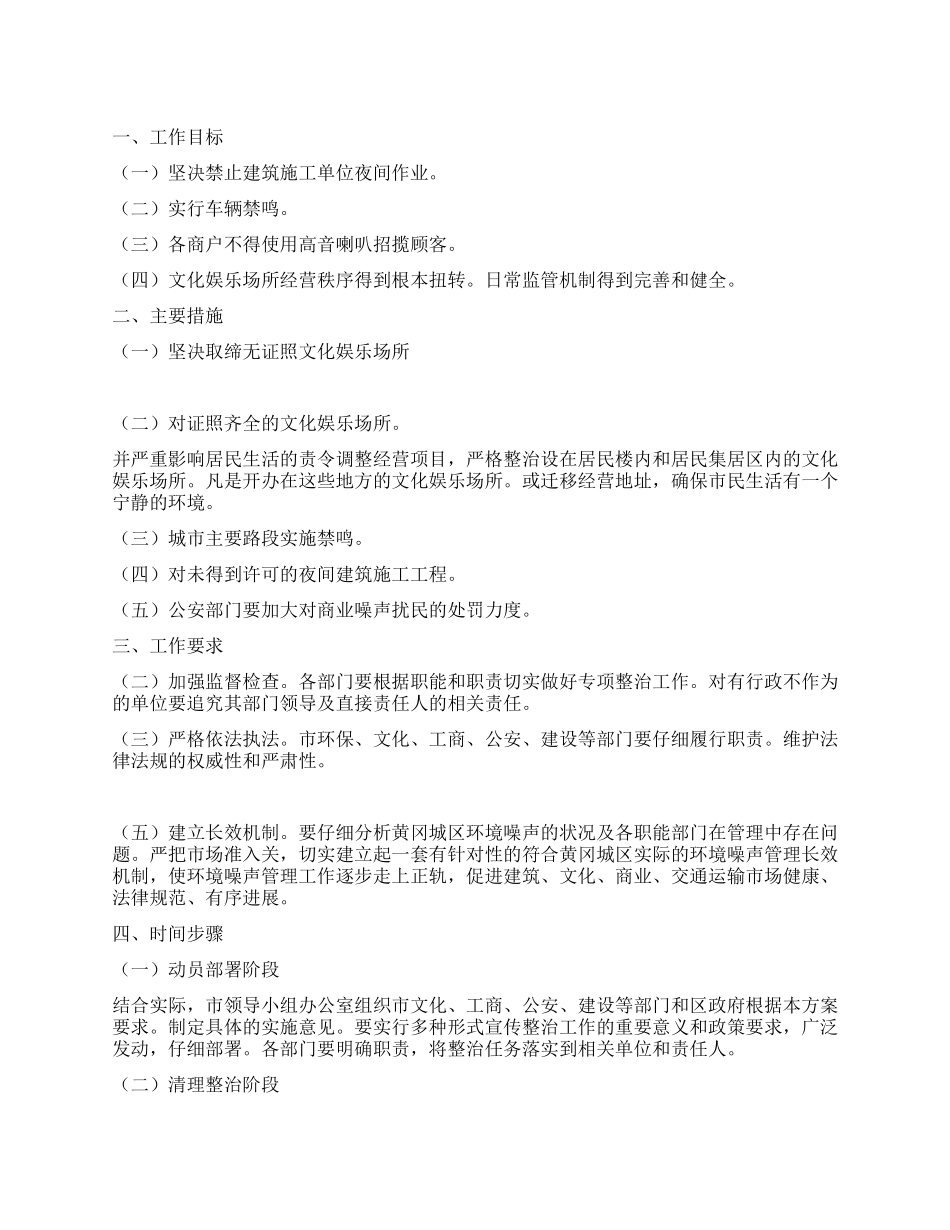 老城区噪音整治措施_第1页