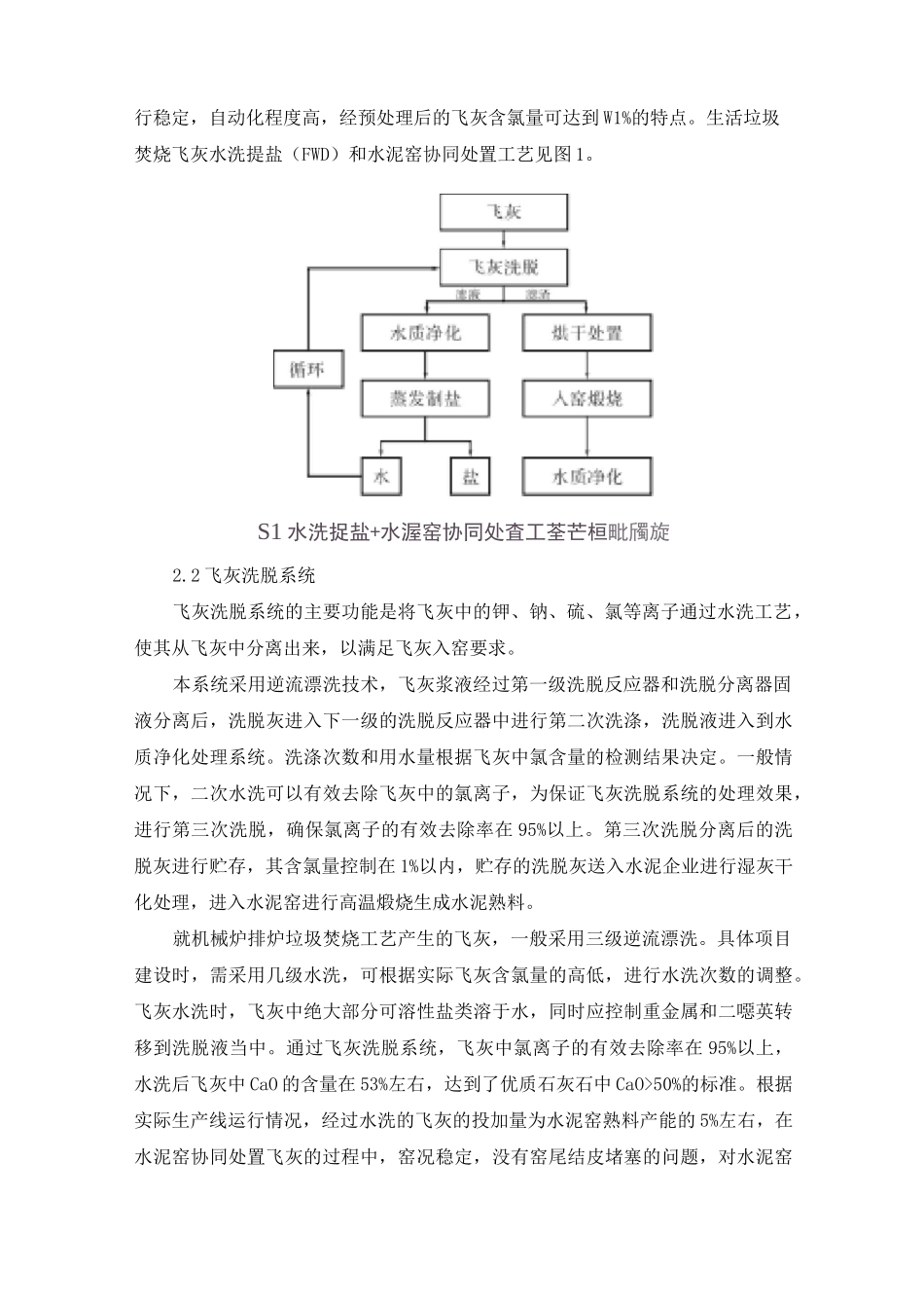 飞灰水洗提盐和水泥窑协同处置技术浅析_第3页