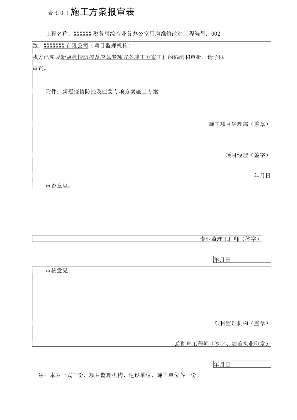 新冠疫情防控及应急专项方案_第1页