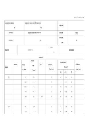锚索张拉施工记录