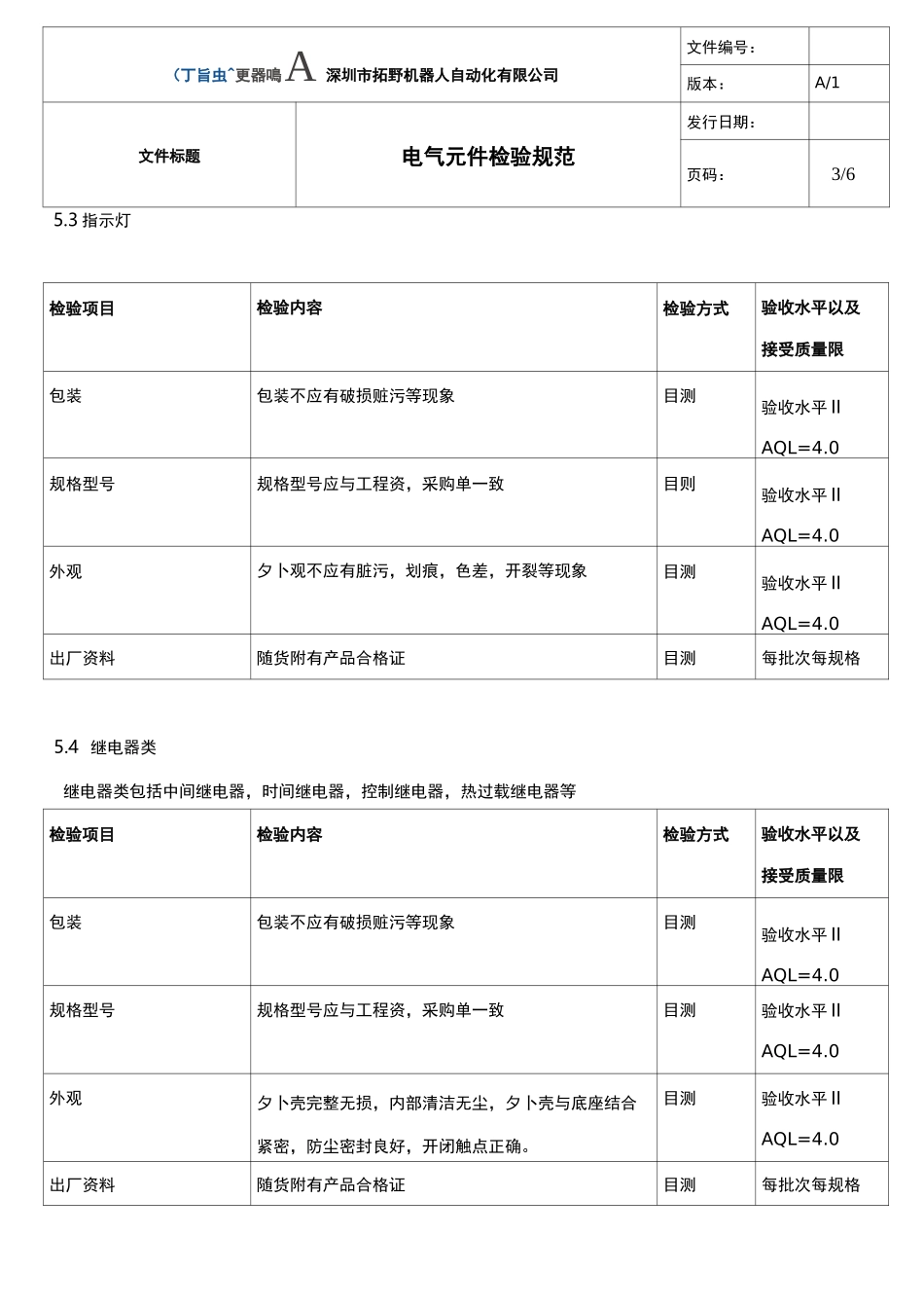 电气元件检验规范(精品文档)_第3页