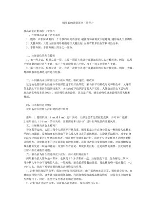 胰岛素的注射部位(带图片