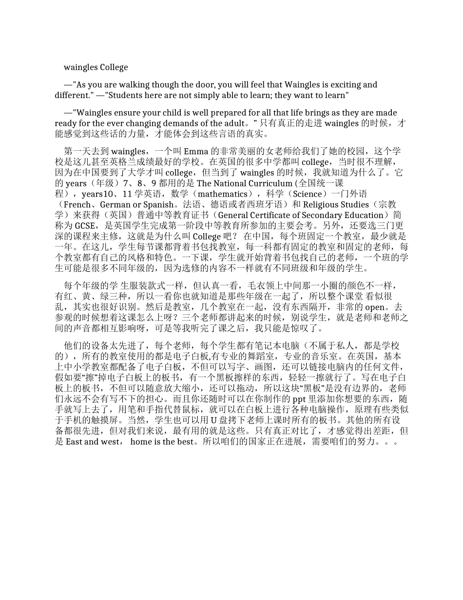 英国学习之实习总结d文档_第1页