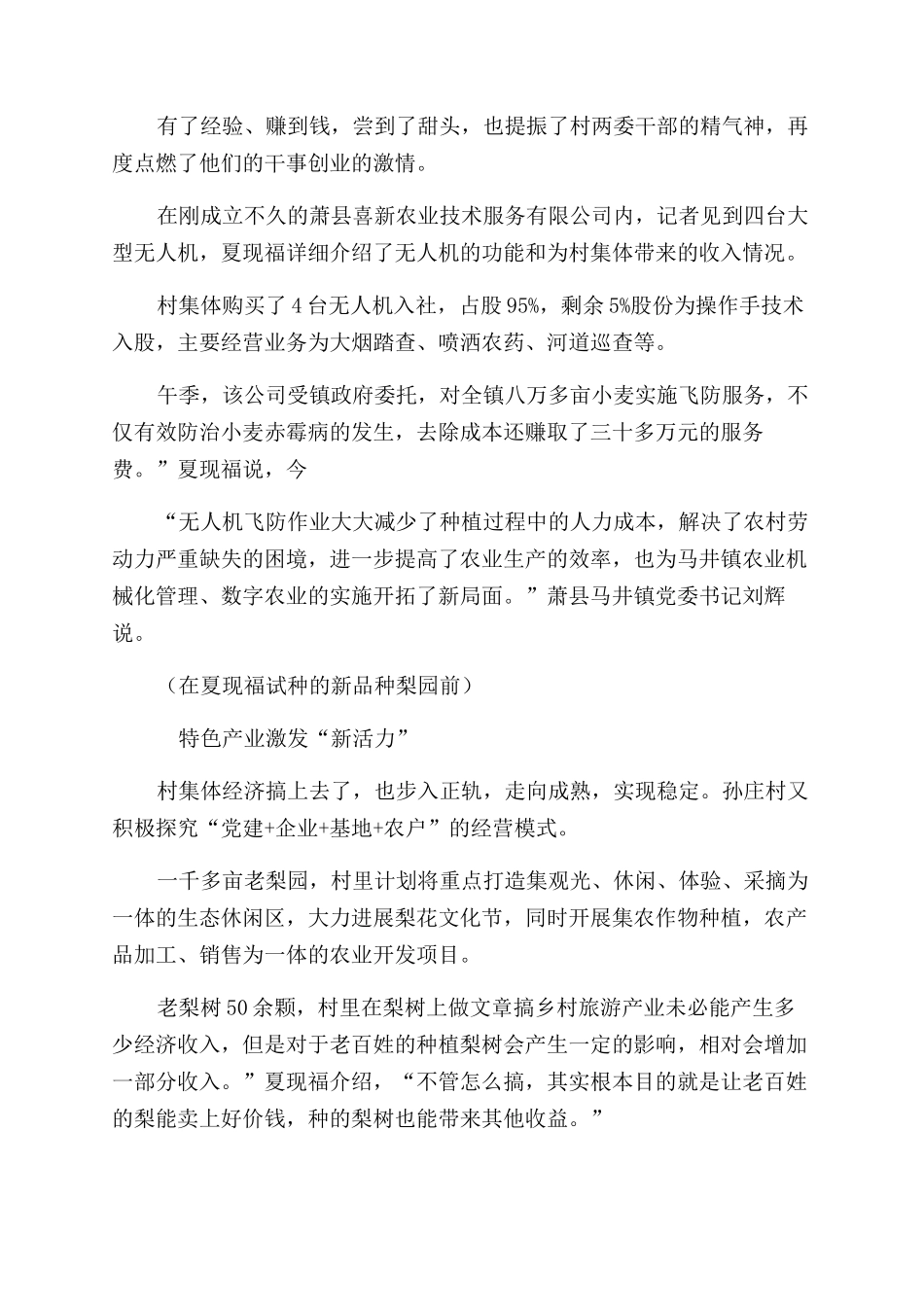萧县孙庄村的致富“砝码”_第2页