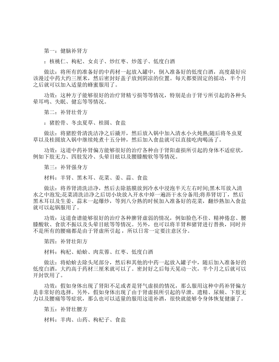 补肾阴虚的药方_第1页