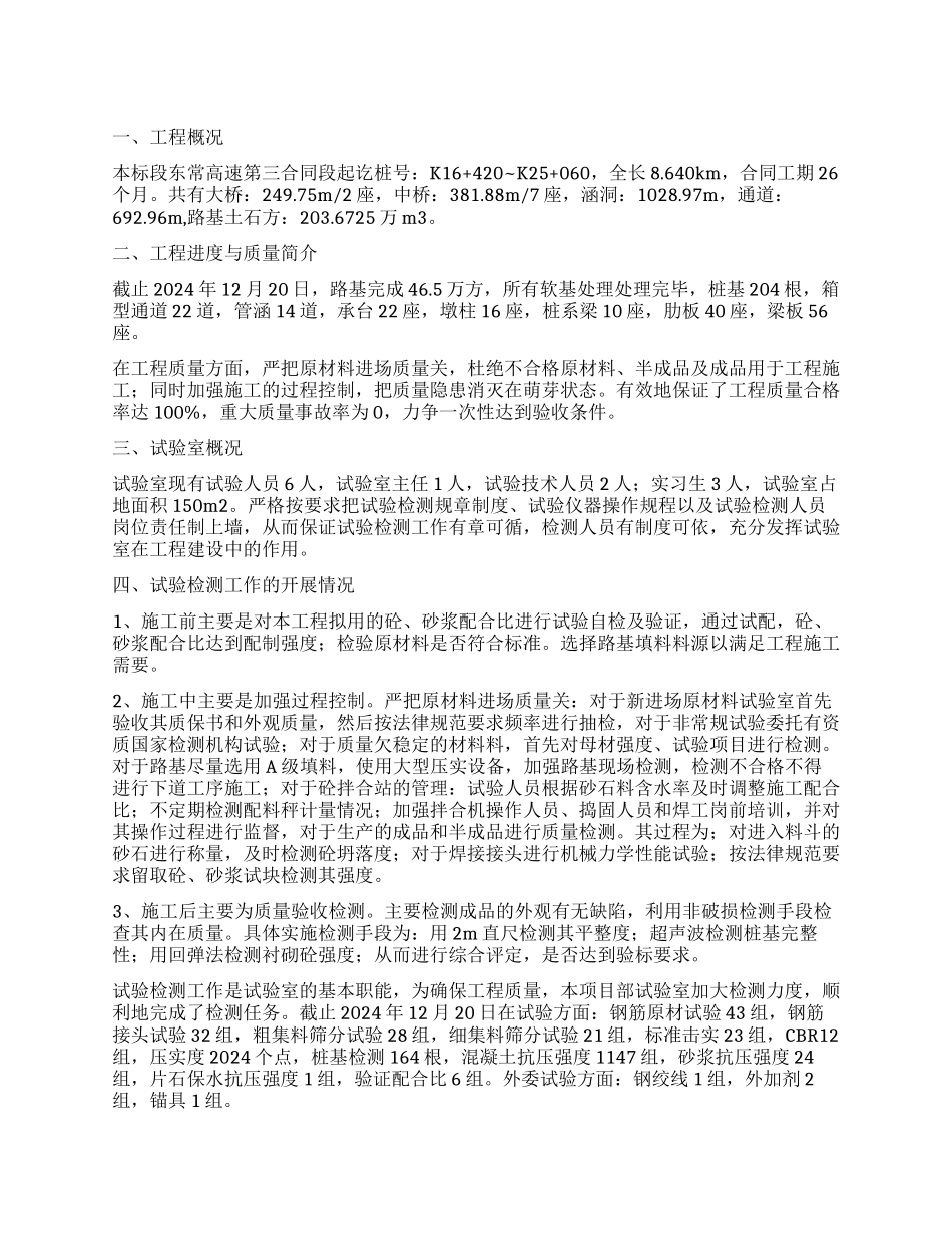 试验室工作总结_第1页