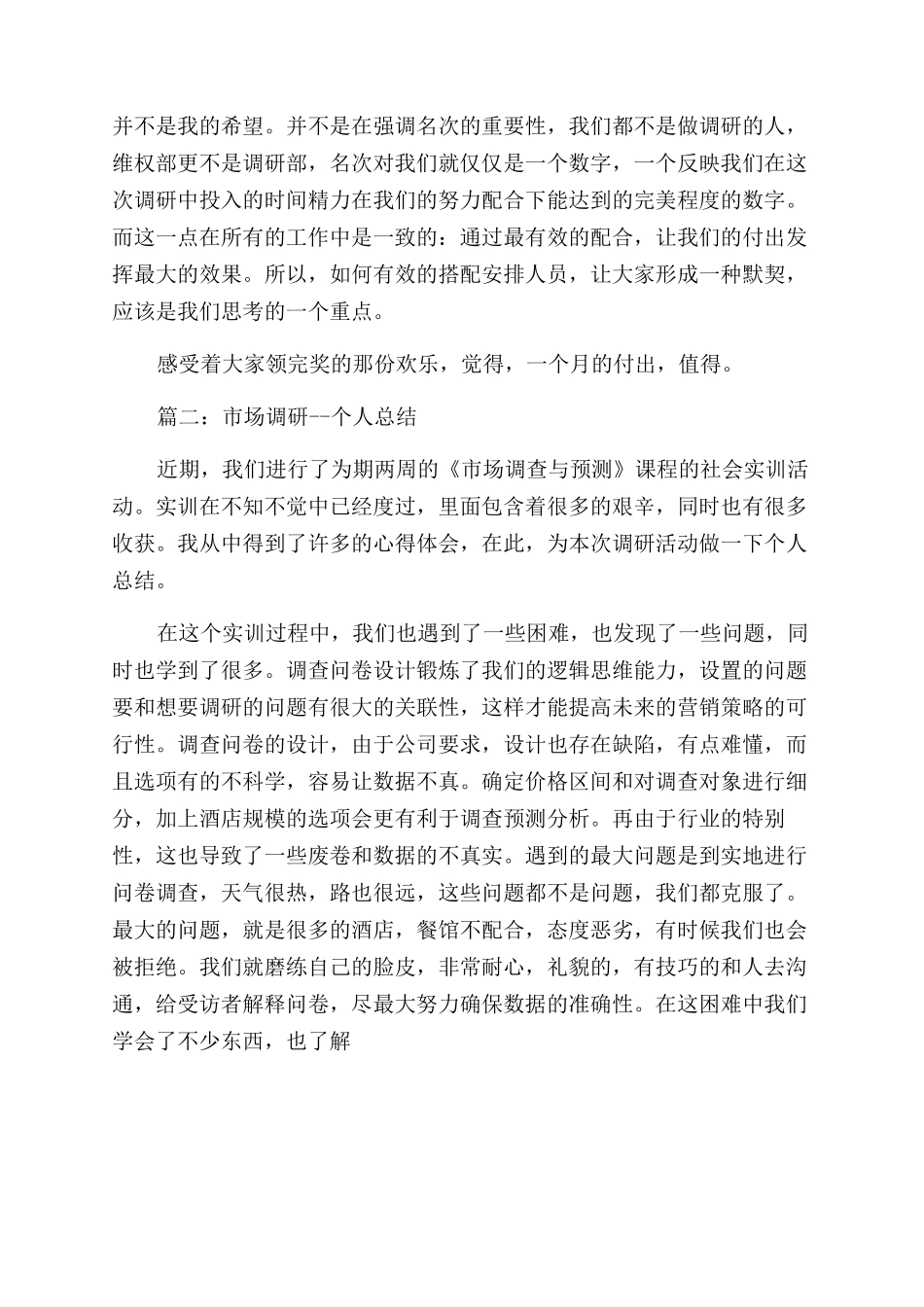 调研报告范文个人总结范文_第3页