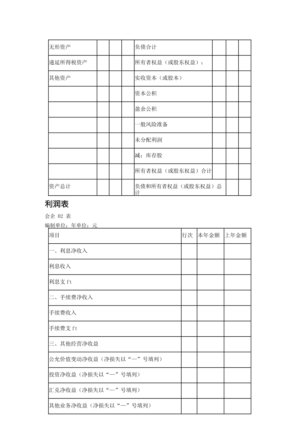财务管理表格一般企业资产负债表中华会计网校——会计人的网上家园_第2页