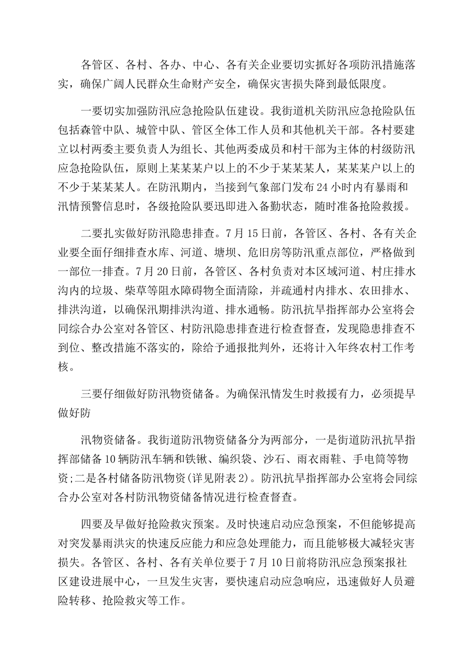 资产处防汛自查报告范文_第2页