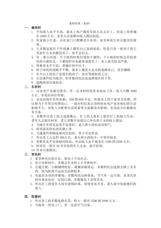 资料收集模板-林卓祺
