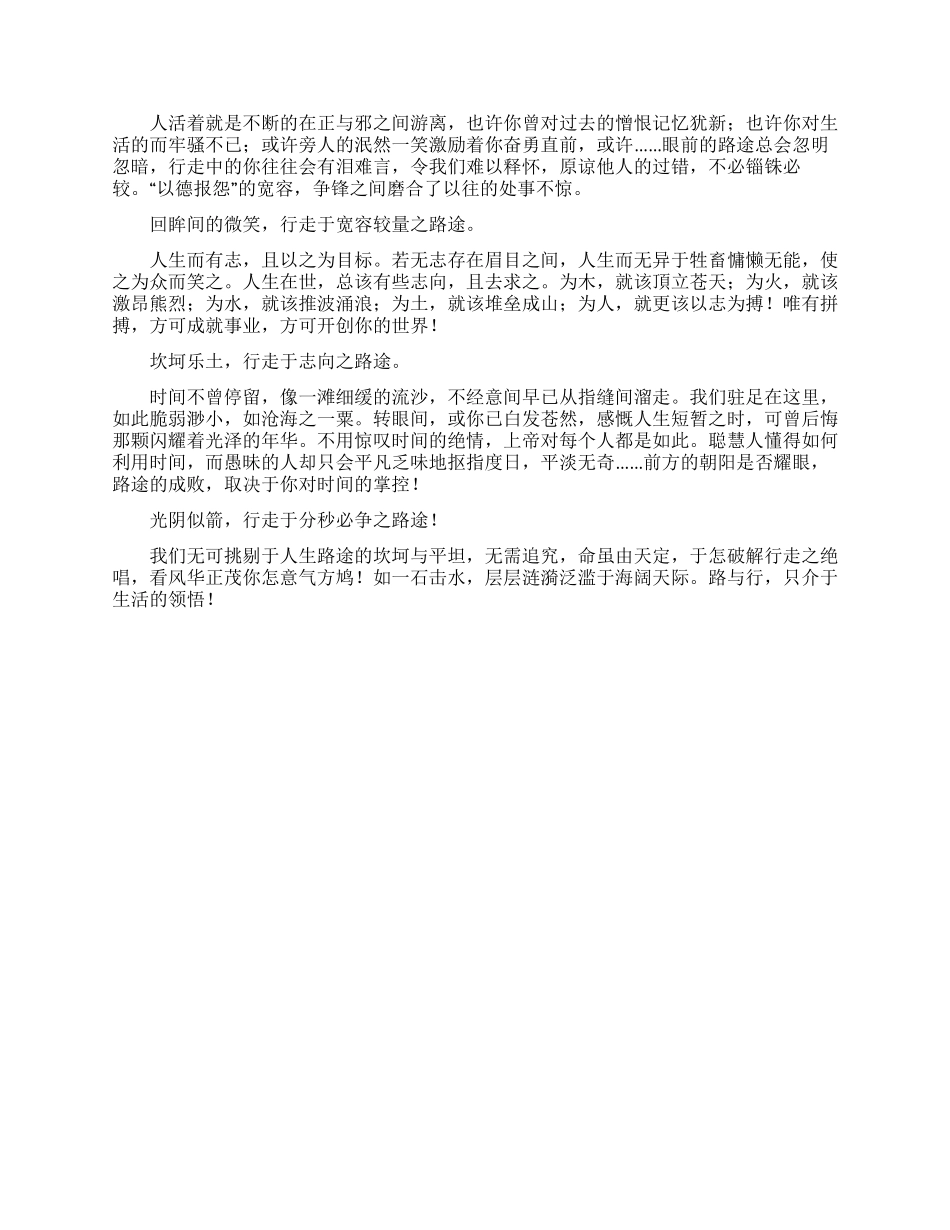 路与行高二作文_第2页