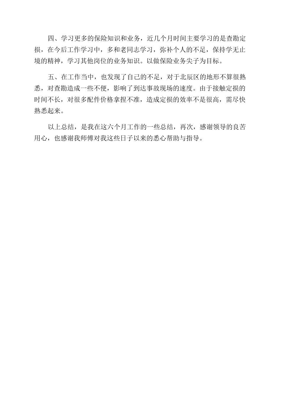 车险业务员个人工作总结范文_第2页