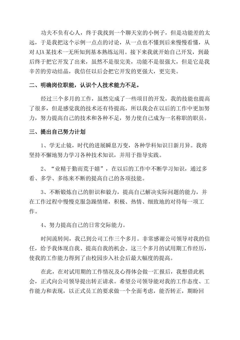 软件工程师2024年工作总结范文_第2页