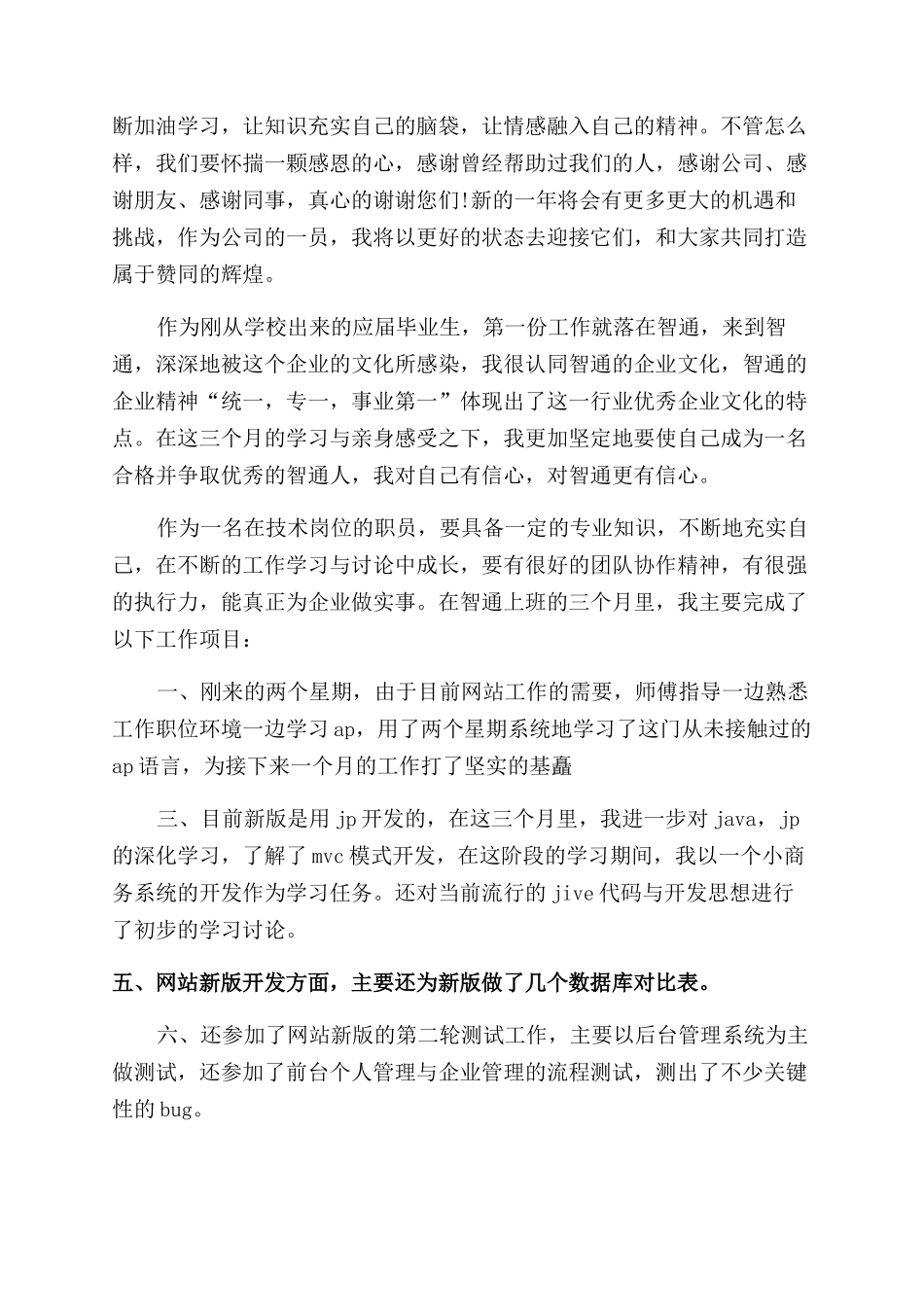 软件公司年度工作总结范文_第3页