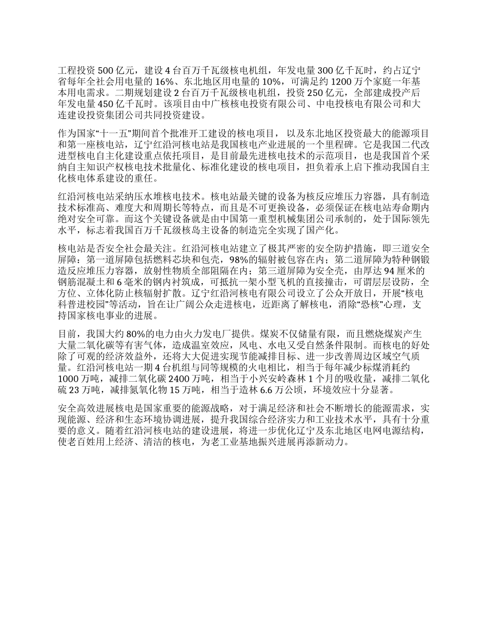 辽宁核电动力无限_第1页