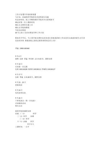 郭哥个人工作日志