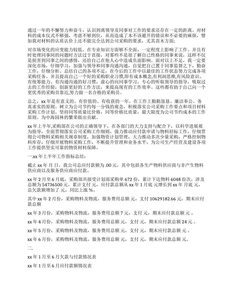 采购工作报告3篇_第2页