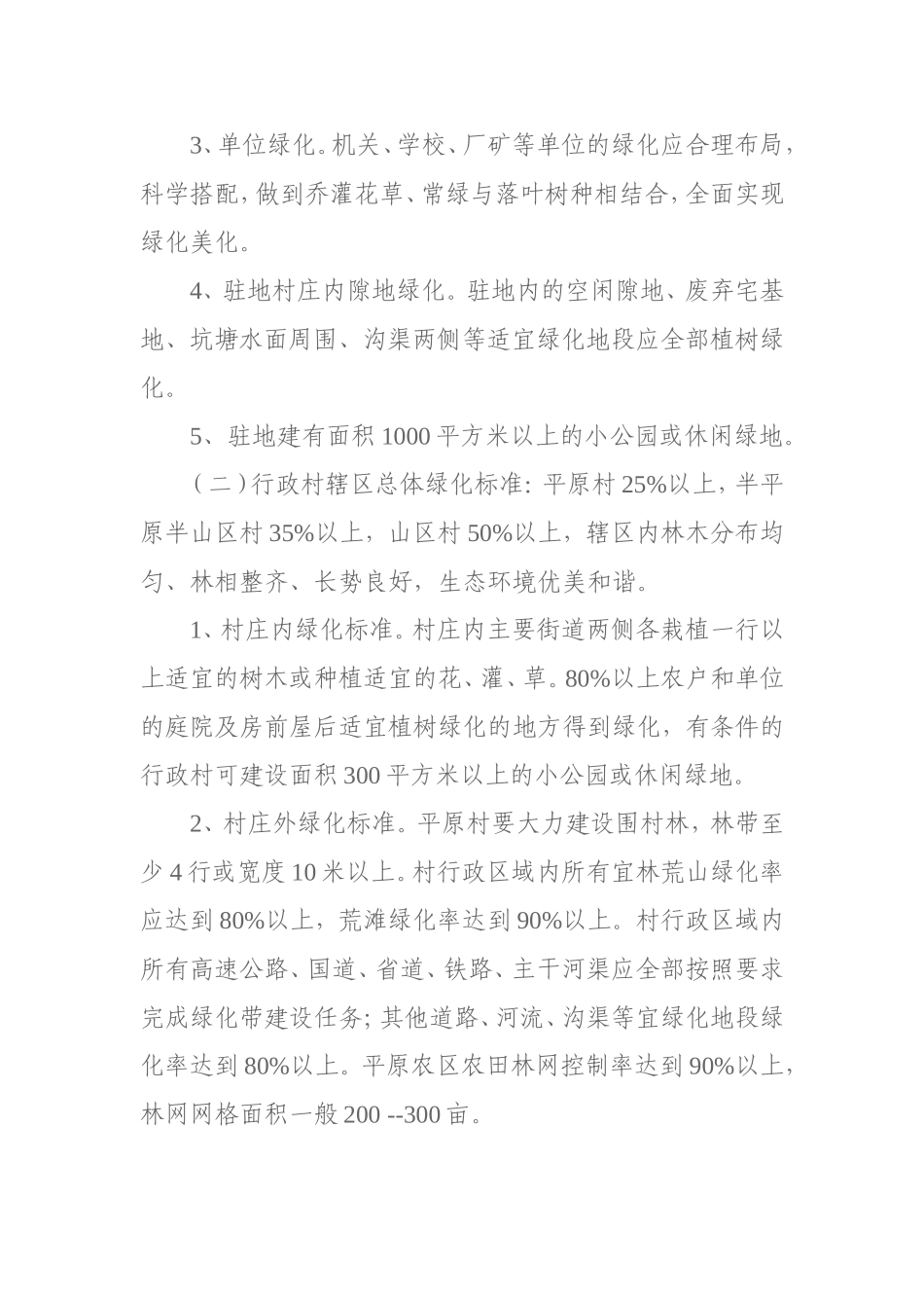 临沂市村镇绿化管理办法_第3页