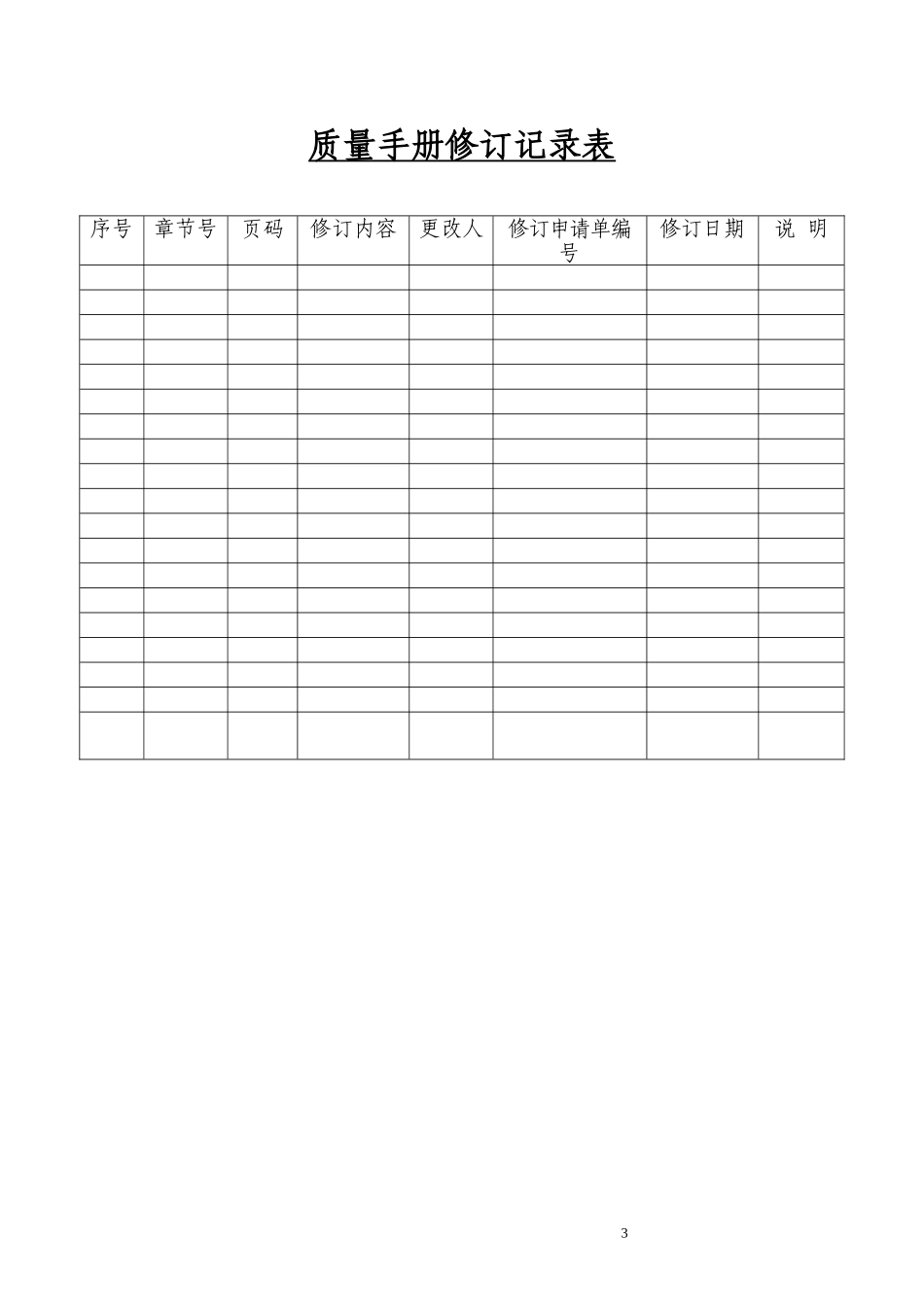 公司质量管理手册_第3页