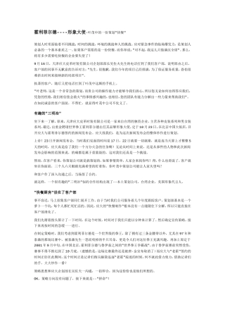 霍利菲尔德----形象大使-叶茂中的一份策划快餐