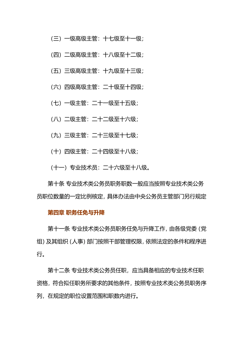 专业技术类公务员管理规定_第3页