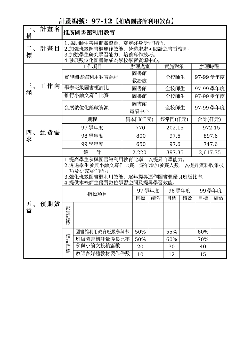 计画编号97-12推广图书馆利用教育_第1页