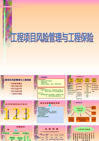 《工程项目风险管理与工程保险》
