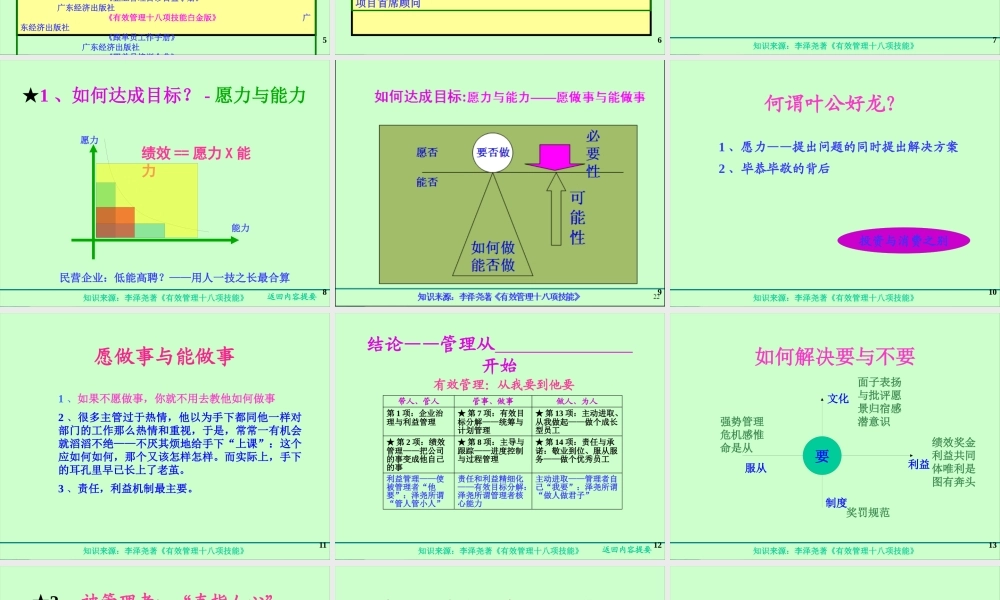 《公司治理与高效执行力》-12H-清华福建CEO-讲义XXXX