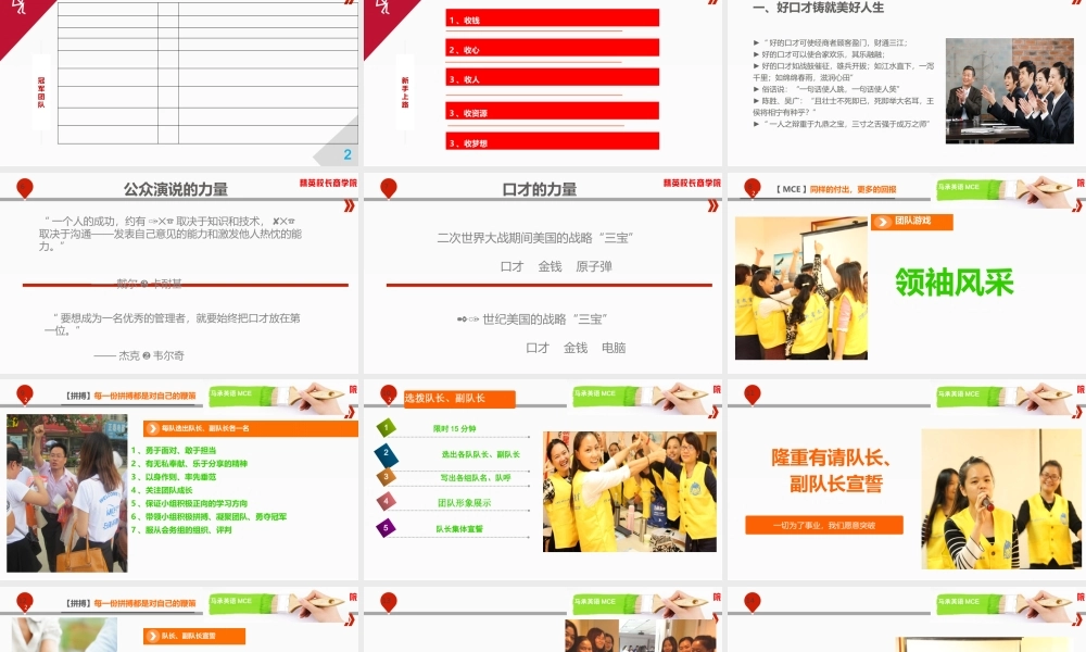 《公众演说》实战训练营