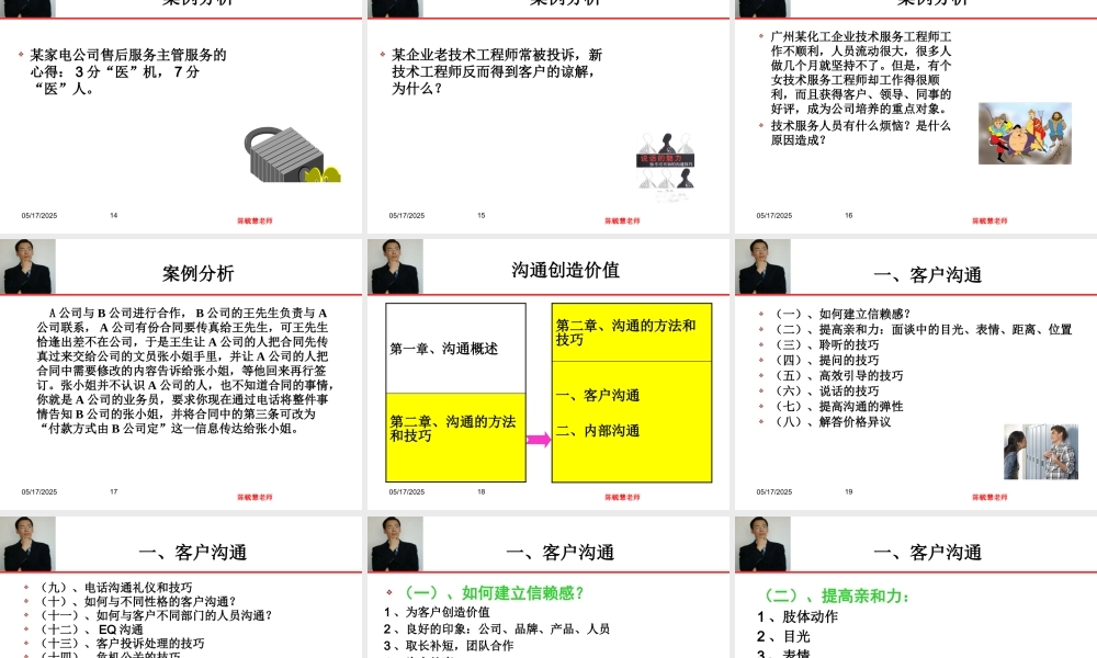 《沟通创造价值》讲义版-张朝强XXXX