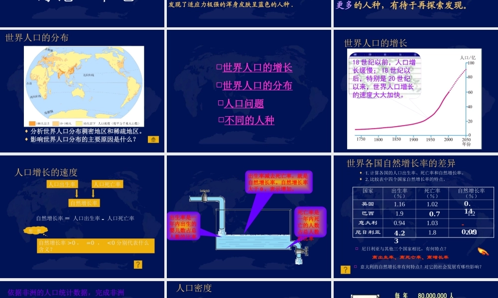 世界的居民发展与合作