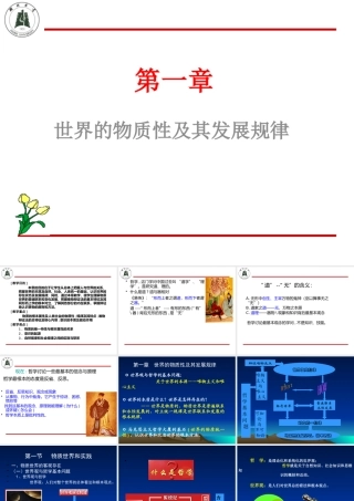 世界的物质性及其发展规律概述