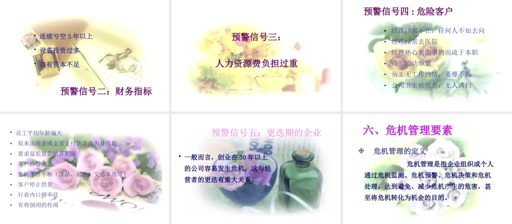 《危机管理》讲座