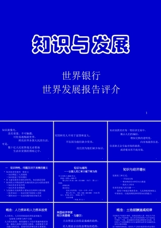 世界发展银行报告评价