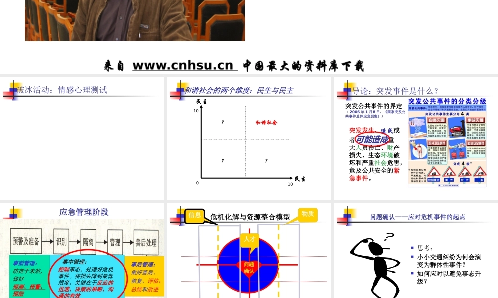 《危机管理与有效沟通》