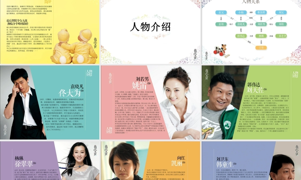 《我的宝贝》招商案