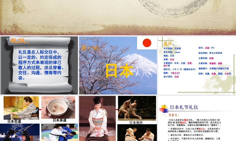世界各国礼节礼仪民俗风情2个