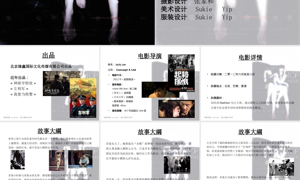 《我的美丽王国》红星赞助计划书