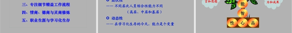 【培训课件】关注细节与执行力