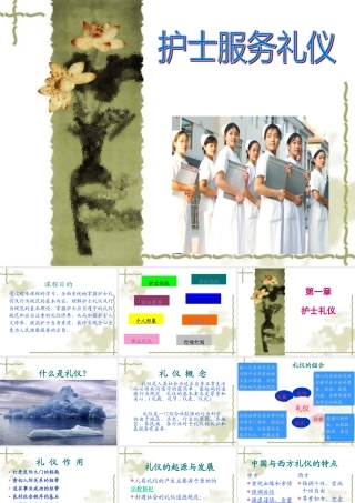 【培训课件】护士服务礼仪