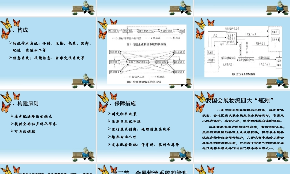【培训课件】会展物流管理