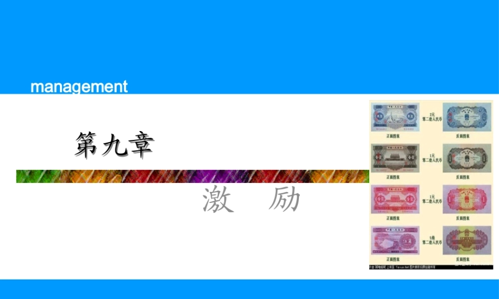 《管理学原理与实务》第九章