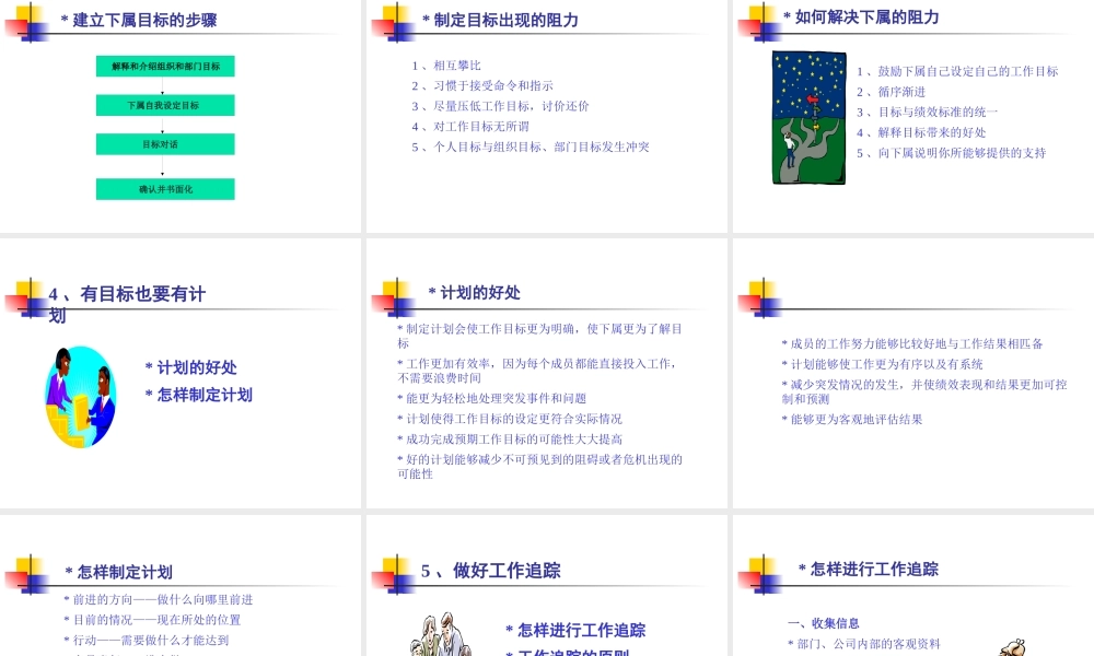 【培训课件】简单有效的目标管理